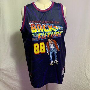 Headgear Classics Jersey Back To The Future Marty McFly Michael J Fox Mens 2XL